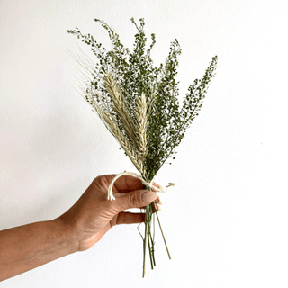neutral small dried flower bundles - houseoflilac