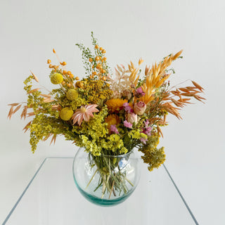 small dried flower arrangement - houseoflilac