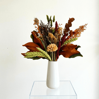 fall dried flower large accent table arrangements - houseoflilac