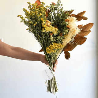 fall dried flower bouquets - houseoflilac