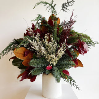 large dried flower arrangement - houseoflilac