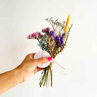 purple lavender blue dried flower bundles - houseoflilac
