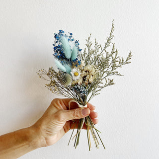 purple lavender blue dried flower bundles - houseoflilac