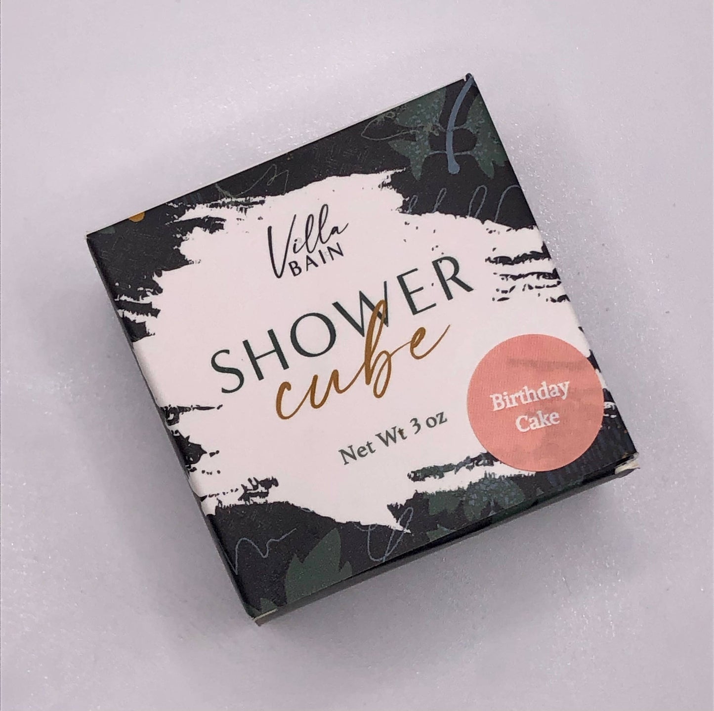 Birthday Cake Shower Cube - houseoflilac