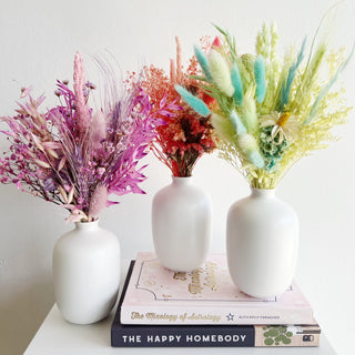 dried flower annual seasonal arrangement subscription (save 15%) - houseoflilac