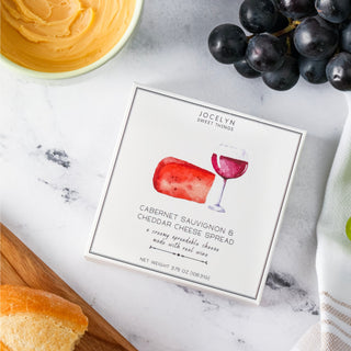 Cabernet Sauvignon & Cheddar Cheese Spread - houseoflilac