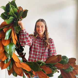 holiday magnolia garland - houseoflilac