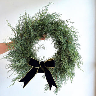Fresh Evergreen Holiday Wreath - houseoflilac