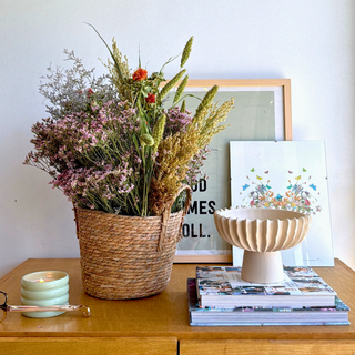 Dried Flower Decor Basket