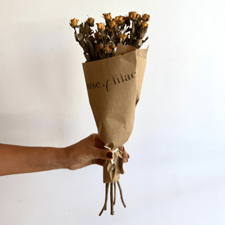 spray rose dried flower bunch - houseoflilac