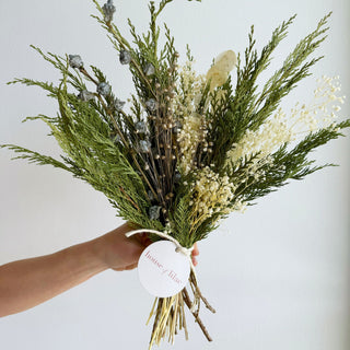 classic holiday dried flower wraps
