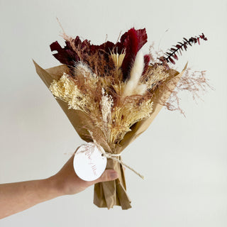 classic holiday dried flower wraps