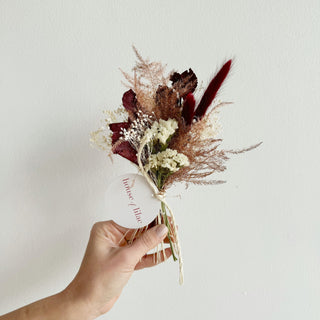 classic holiday dried flower wraps