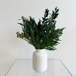 holiday dried flower small accent table arrangements