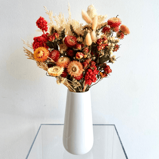 summer dried flower large accent table arrangements