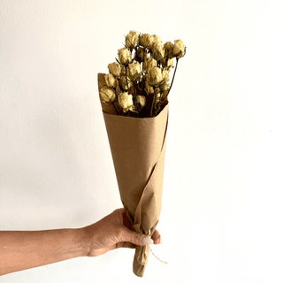 spray rose dried flower bunch - houseoflilac