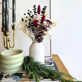 Winter '26 Edit: Claret & Pine Arrangements