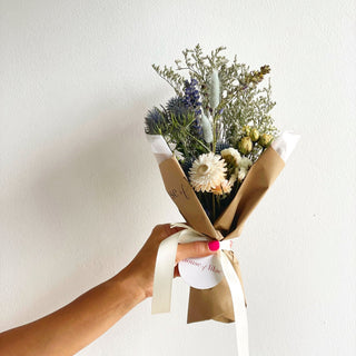 petit dried flower bouquet wrap - houseoflilac