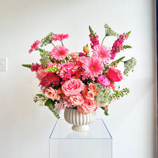 elevated chic luxe seasonal fresh flower arrangement - houseoflilac