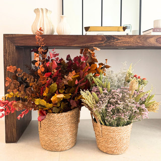 Dried Flower Decor Basket