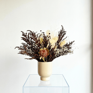 fall dried flower large accent table arrangements - houseoflilac