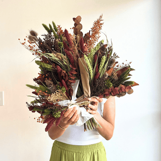 fall dried flower bouquets - houseoflilac