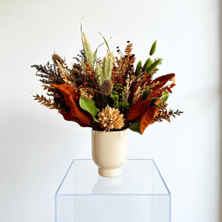 fall dried flower large accent table arrangements - houseoflilac