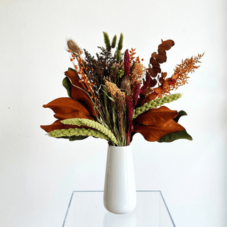 fall dried flower large accent table arrangements - houseoflilac