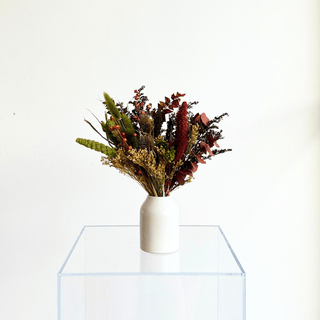 fall dried flower small accent table arrangements - houseoflilac