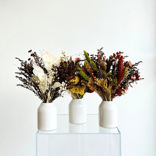fall dried flower small accent table arrangements - houseoflilac