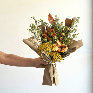 fall dried flower bouquets - houseoflilac