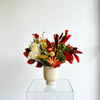 fall dried flower large accent table arrangements - houseoflilac