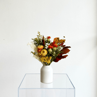 fall dried flower small accent table arrangements - houseoflilac