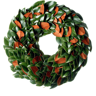 fresh magnolia wreath (preorder for week of september 22) - houseoflilac