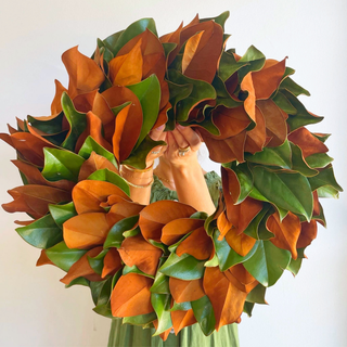 Fresh Magnolia Wreath