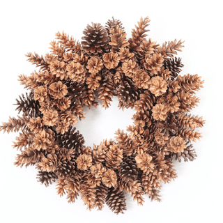 pinecone wreath (preorder for week of september 22) - houseoflilac