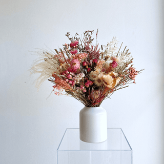 large dried flower arrangement - houseoflilac