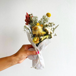 orange yellow large dried flower bundle - houseoflilac