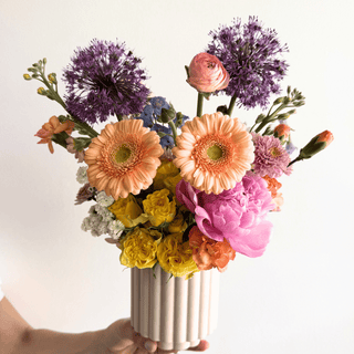 mother's day midi seasonal fresh flower arrangement - houseoflilac