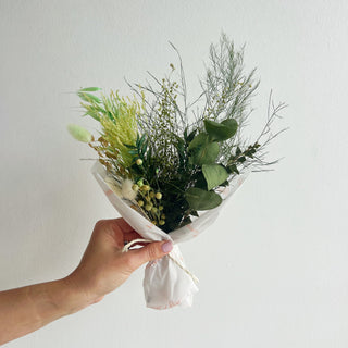 neutral large dried flower bundle - houseoflilac