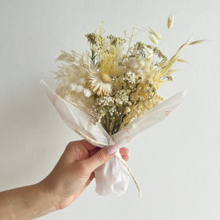 neutral large dried flower bundle - houseoflilac
