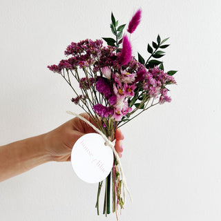 small dried flower bundle - houseoflilac