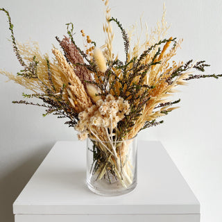 dried flower annual seasonal arrangement subscription (save 15%)