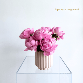 mother's day peony arrangement - houseoflilac