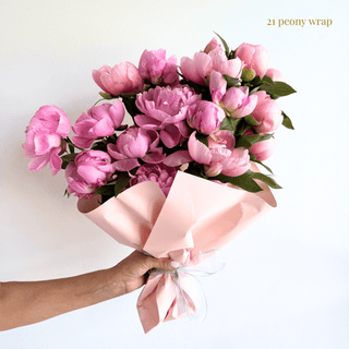 mother's day peony arrangement - houseoflilac