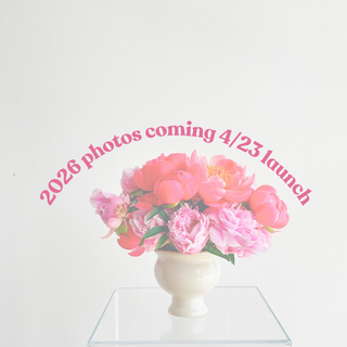 mother's day peony arrangement