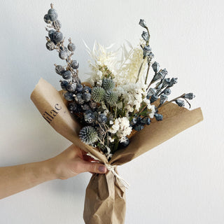 classic holiday dried flower wraps