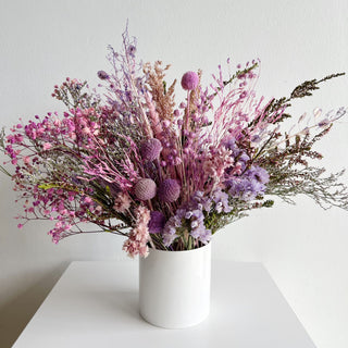 spring dried flower large accent table arrangements