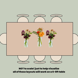 thanksgiving rectangular table package