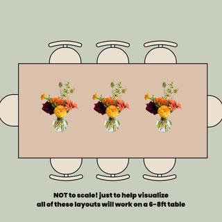thanksgiving rectangular table package